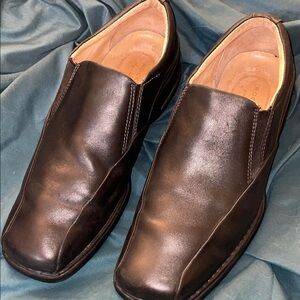 Rockport Men's Dark Brown Leather Loafers